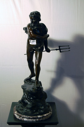 Statua di bronzo, Nettuno