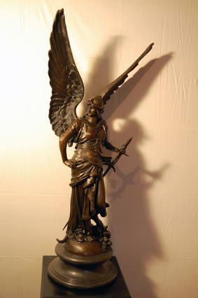 Bronzestatue, Minerva 