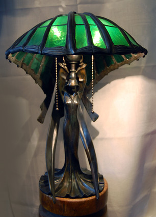 Tiffany table lamp 'Cobra'