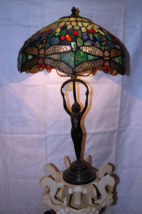 Table lamp, Tiffany replica
